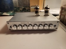Douk Audio T8 Pro 7-Band Tube EQ Equalizer Stereo Balanced XLR/RCA Preamp