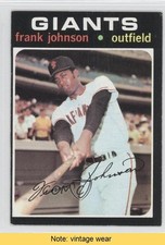 1971 Topps Frank Johnson #128 READ 0m0