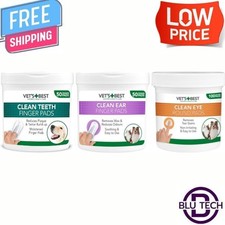 Vet's Best Natural eye cleansing wipes for dogs - 100 disposable wipes