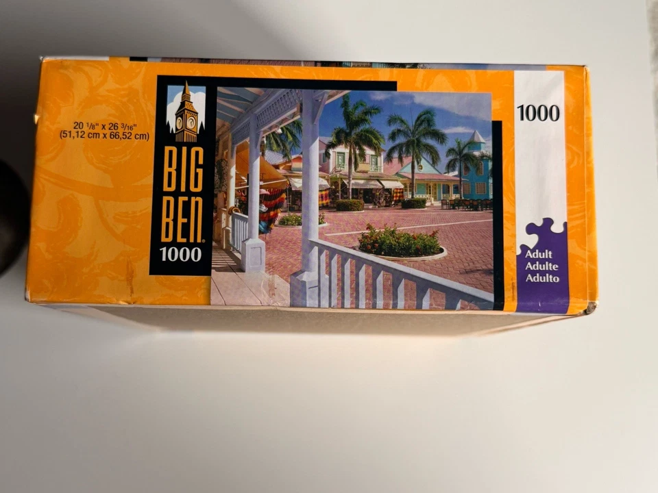 Rompecabezas Hasbro Big Ben 1000 piezas Tulum, Quintana Roo, México - Sellado de fábrica Foto 3 de 4