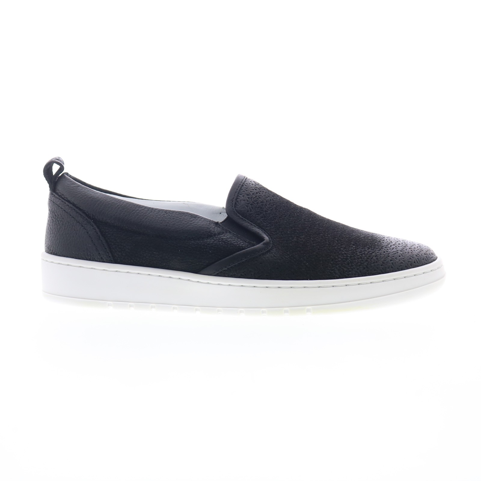 Miz Mooz Emersen Womens Black Leather Slip On Lifestyle Sneakers Shoes 13790₽