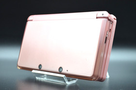 [REGION FREE]Nintendo 3DS Misty Pink game console 002