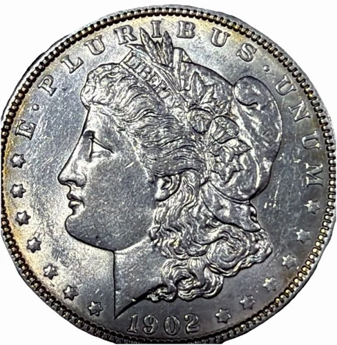 1902 Morgan Silver Dollar $1 Philadelphia Business Strike Coin