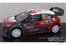 1/43 Diecast Citroen C3 WRC 2018 Rally Monte Carlo 4th K Meeke P Nagle 10