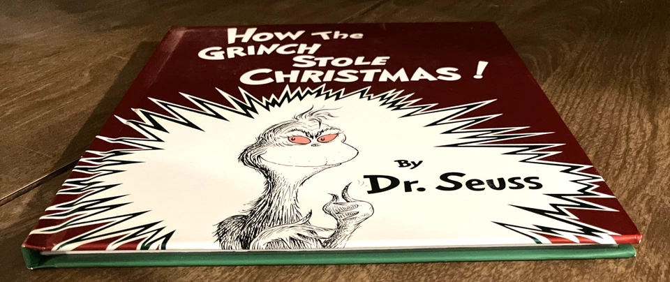 Dr. Seuss, How the Grinch Stole Christmas!, Hardcover, LIKE NEW (68) Foto 3 de 4
