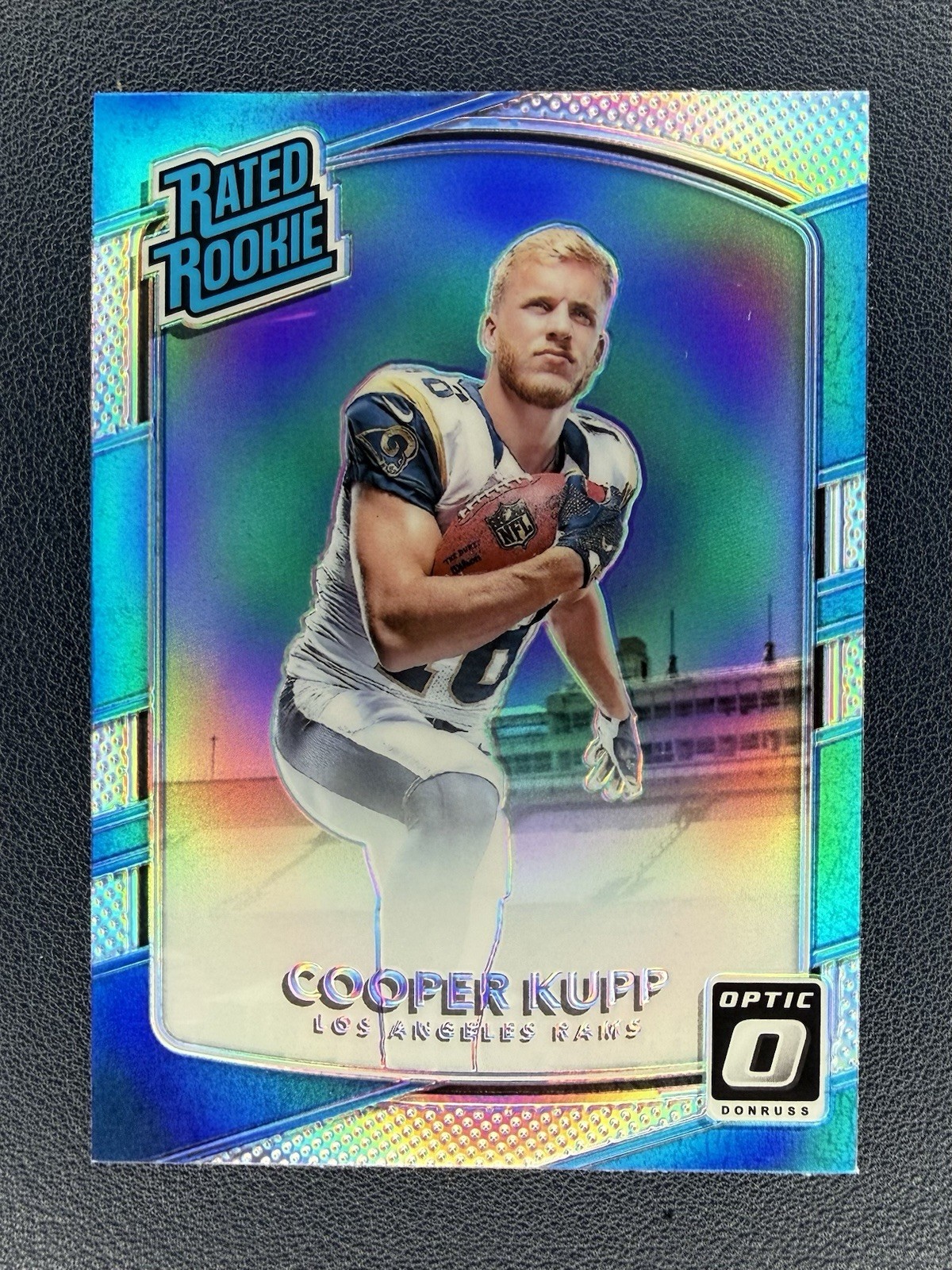 Cooper Kupp 2017 Panini Donruss Optic Rated Rookie #179 Silver Holo Prizm (RC)