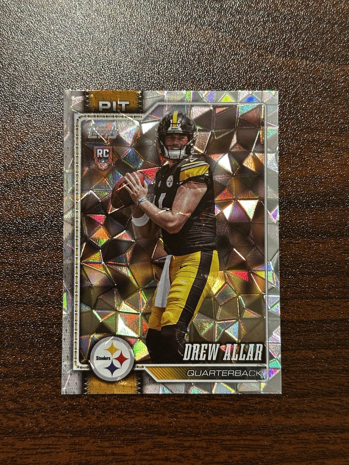 Drew Allar RC Diamante Foil #304 Steelers - 2026 Topps Flagship Football
