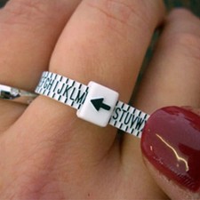 UK Ring Sizer Gauge Measure Wedding Gauge For Wedding Ring Band Engagement Ring