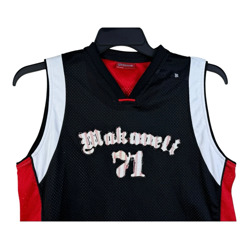 Vintage Young Makaveli Tupac Basketball Jersey Shirt Boys Youth Large 16-18 Vtg - Image 3 of 4