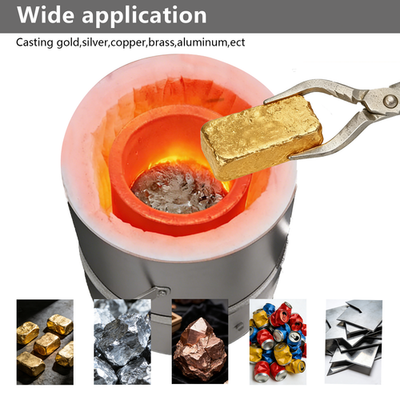 Grafietsmeltkroes, Hoge Zuiverheid Graphite Crucible Cup voor smelt goud zilver Koper Aluminium platina en andere metalen, Beroep Sieraden Smeltgereedschap voor DIY of Experiment