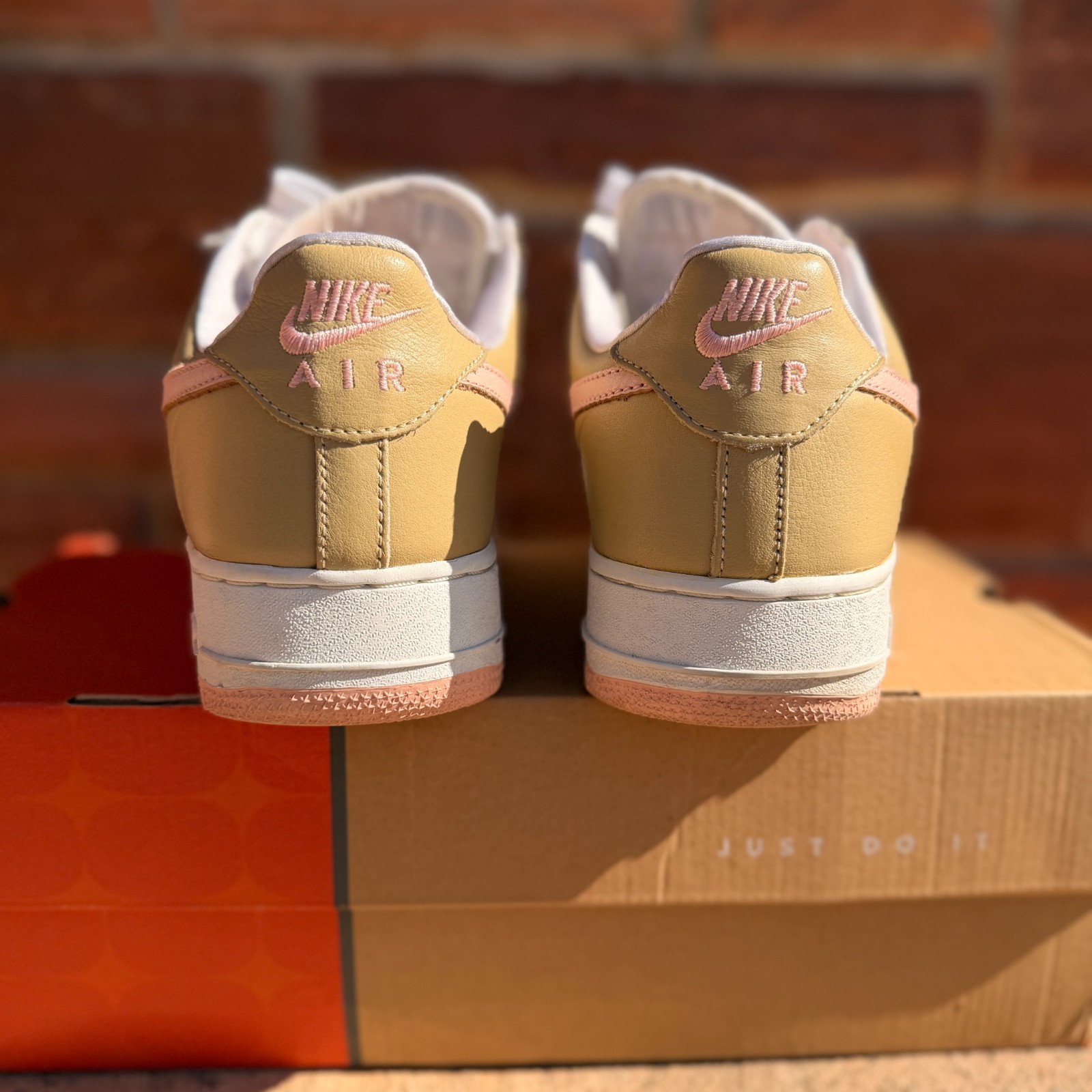 2001 Nike Air Force 1 Low Linen Atmostphere CO.JP Vintage Japan Exclusive OG 9 image 7