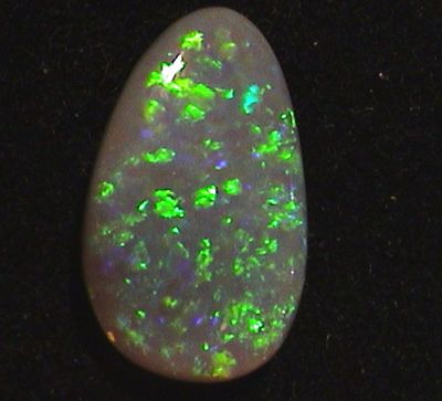 GEM SOLID NOBBY OPAL  BRILLIANZ GRÜN-GOLD-TÜRKI  4,93  ct VIDEO  FLASHFIRE-OPALS