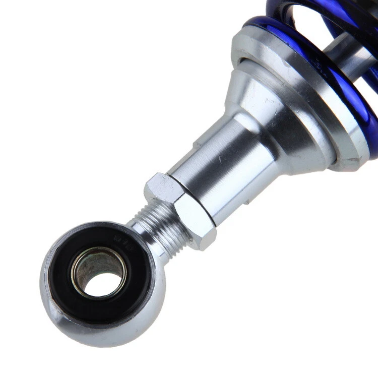 Amortecedores de ar traseiros de motocicleta azuis 320mm 12,6" adequados para Honda Harley BMW Yamaha - Imagem 4 de 4