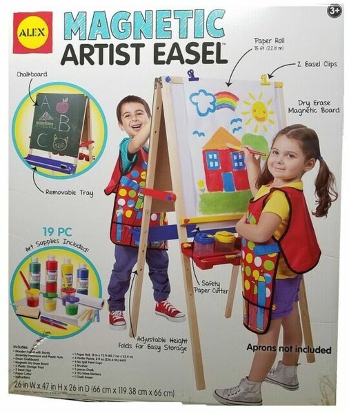 alex magnetic art easel