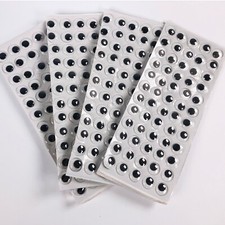 60 Googly Eyes 4 Fogli Adesivi Occhi Autoadesivi 3D Artigianali Occhi Scapbook Divertente