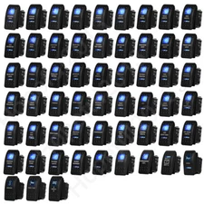 Car Boat Blue Led Rocker Switch ARB/CARLING/NARVA STYLE 12V-24V Waterproof