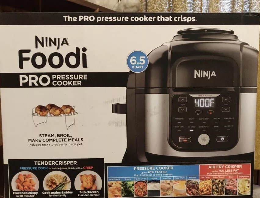 Ninja 6.5-Quart Programmable Electric Pressure Cooker in the Electric  Pressure Cookers department at