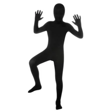 Black 2nd Skin Kid's Halloween Costume
