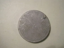 3/8" Steel Plate, Disc Shaped, 2.00" Diameter, .375 A36 Steel, Round, Circle