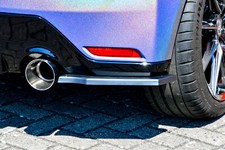 Bi Heckansatz Seitenteile Flaps aus ABS passend für Toyota Yaris GR