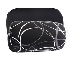 2 Packs Micro Bead Squishy Hypoallergenic Post Surgery Cylinder Roll Pillows Mix