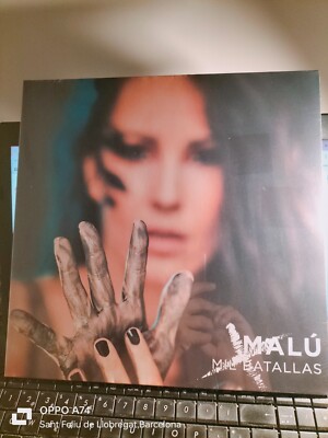 RAR LP 33. MALÚ. MIL BATALLAS. SEALED. PRECINTADO. CARPETA DOBLE