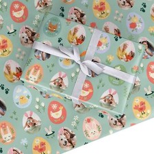 Photo Easter Egg Wrapping Paper Gift Wrap