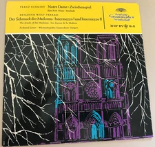 Single Vinyl 7" Notre Dame - Interlude Franz Schmidt Deutsche Grammophon