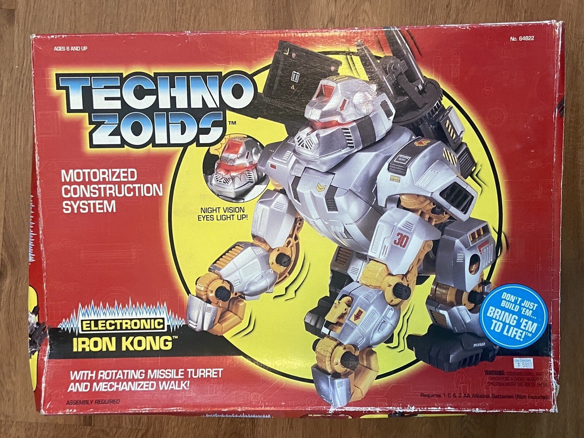 KENNER Techno Zoids Electronic IRON KONG 1994 Vintage Rare KENNER Techno Zoids Electronic IRON KONG 1994 Vintage Rare