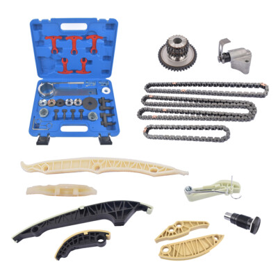 Steuerkettensatz + Einstellwerkzeug für Audi VW Seat Skoda CHH CJE CJS CJX CNC