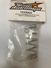 Radio Control Team Durango DNX DEX 408 #TD330423 Shock springs Rear Silver 88gf/
