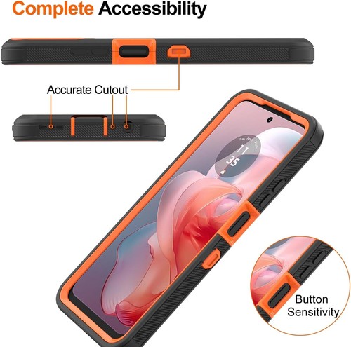 For Moto G Power 5G/G Stylus/G 5G 2025 2024 Case Belt Holster +Screen Protector - 第 21/36 張圖片