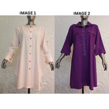 Women's Cotton Elegance Long Tunic   Breathable  Stylish