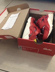 nike huarache floral red