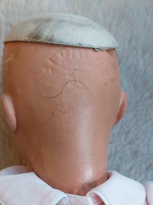 Poupée Ancienne UNIS FRANCE 50cm – Mulâtre, Style Années 1920 (Gégé SFBJ)