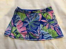 Lilly Pulitzer Girls M 6-7 Beleaf In Yourself MINI AILA SKORT UPF50 Active