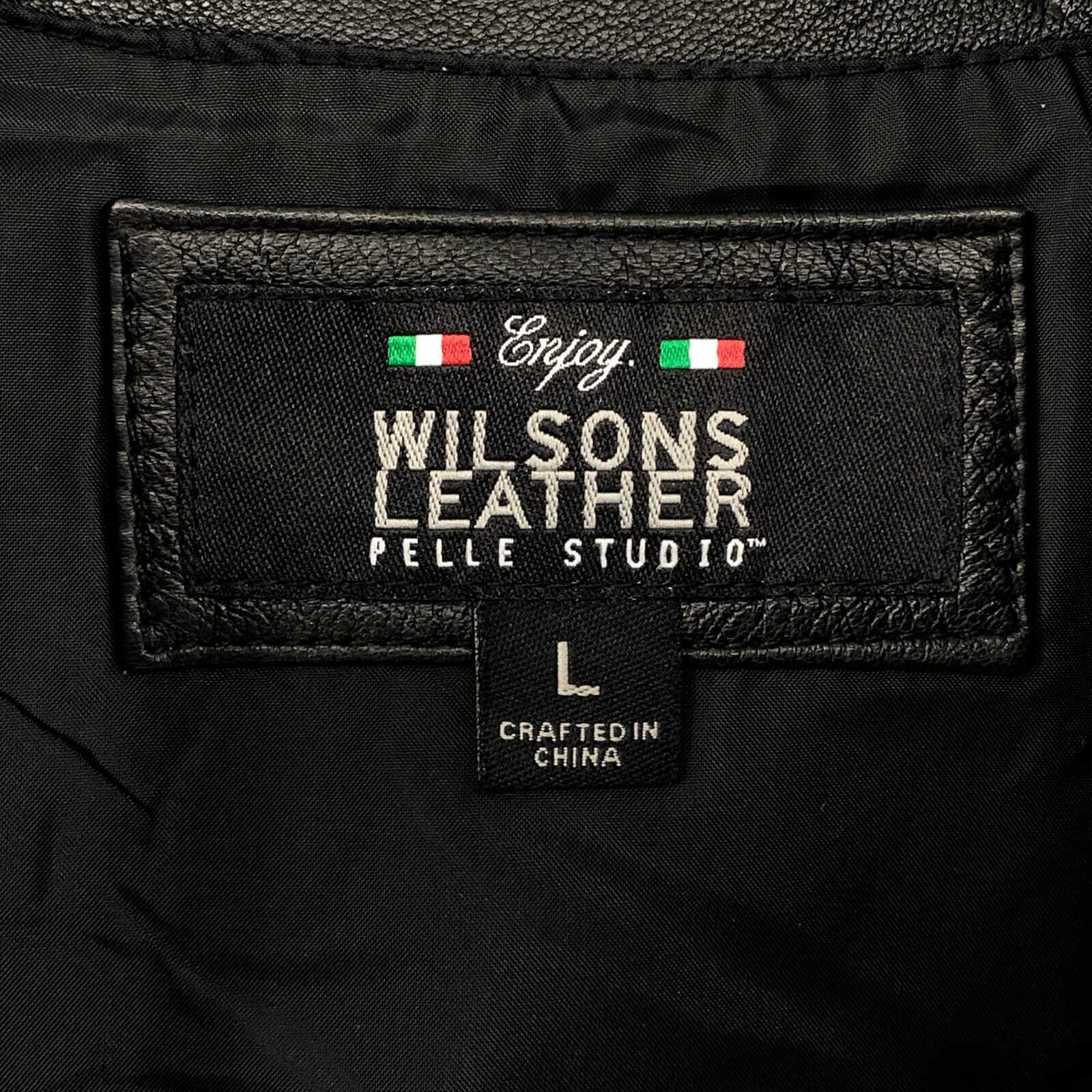 Wilsons Leather Black Basic Jacket | Versatile fo… - image 5