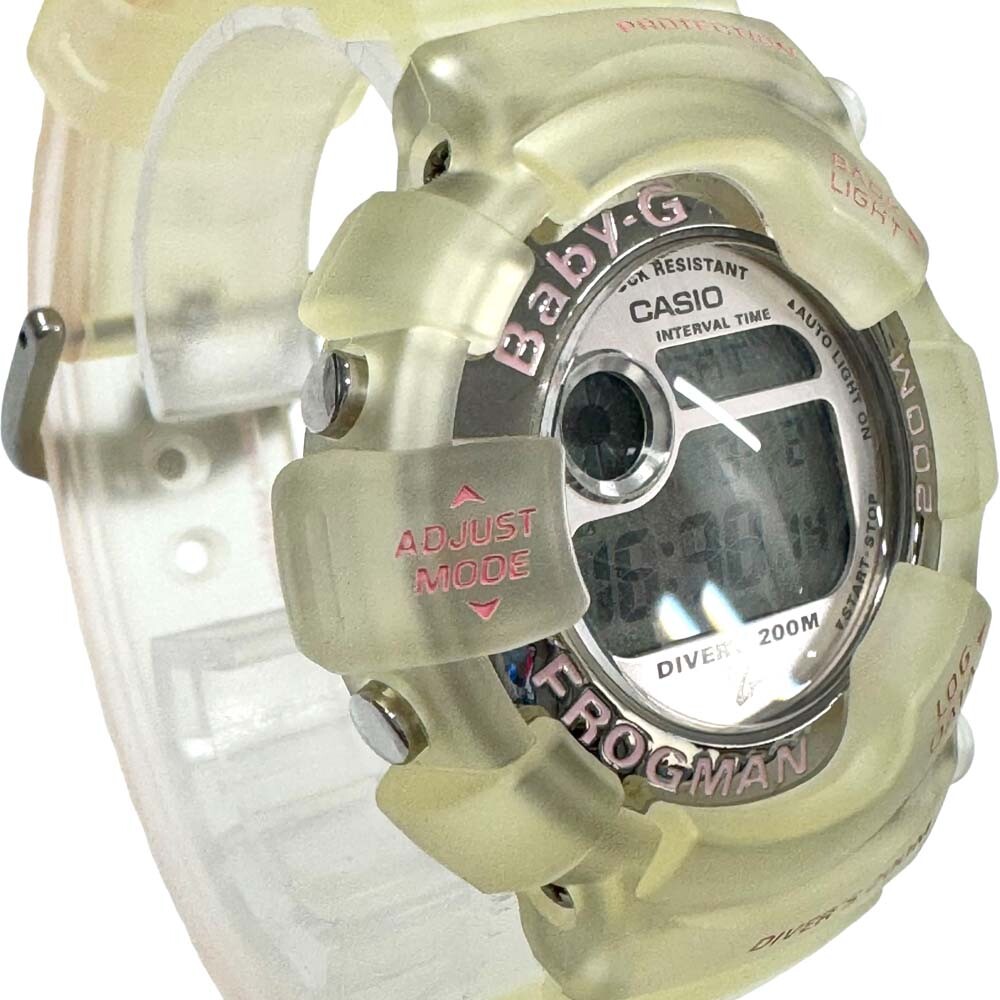 Casio Baby-G Frogman BGW-100WC-4T Yellow Pink Clear Watch | eBay Casio Baby-G Frogman BGW-100WC-4T Yellow Pink Clear Watch | eBay