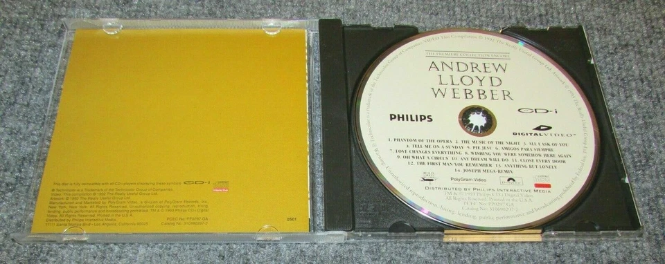 Andrew Lloyd Webber (Philips CD-i, 1993) Fast Shipping! - Image 3 of 3