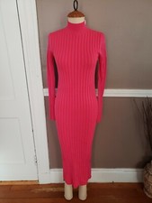 Gorgeous Multicolor Long Sleeve Ribbed Dress By Zara!! Size Small!!