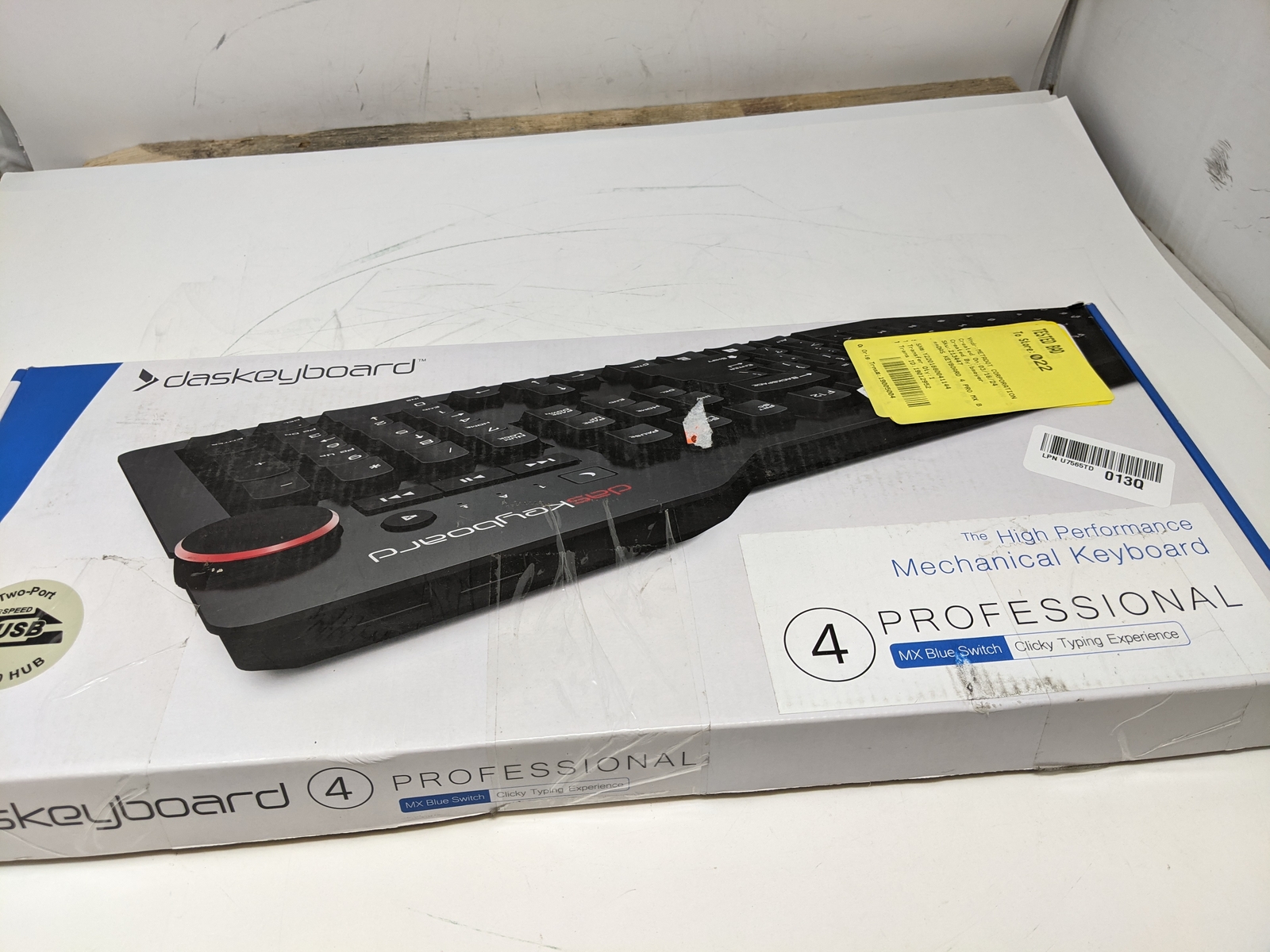 Das Keyboard 4 Professional Wired Mechanical Keyboard, Cherry MX Brown 013Q