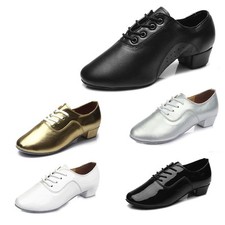 New Men's Latin Ballroom Party Tango Modern Salsa Dance Shoes Black 701-702