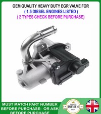EGR VALVE FOR DACIA DUSTER NISSAN JUKE RENAULT CLIO MK3/4 MEGANE III KANGOO 1.5