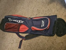 Vintage Slazenger Carry Strap Zip Pockets ZipTop Sunday Golf Bag Lightweight 34"