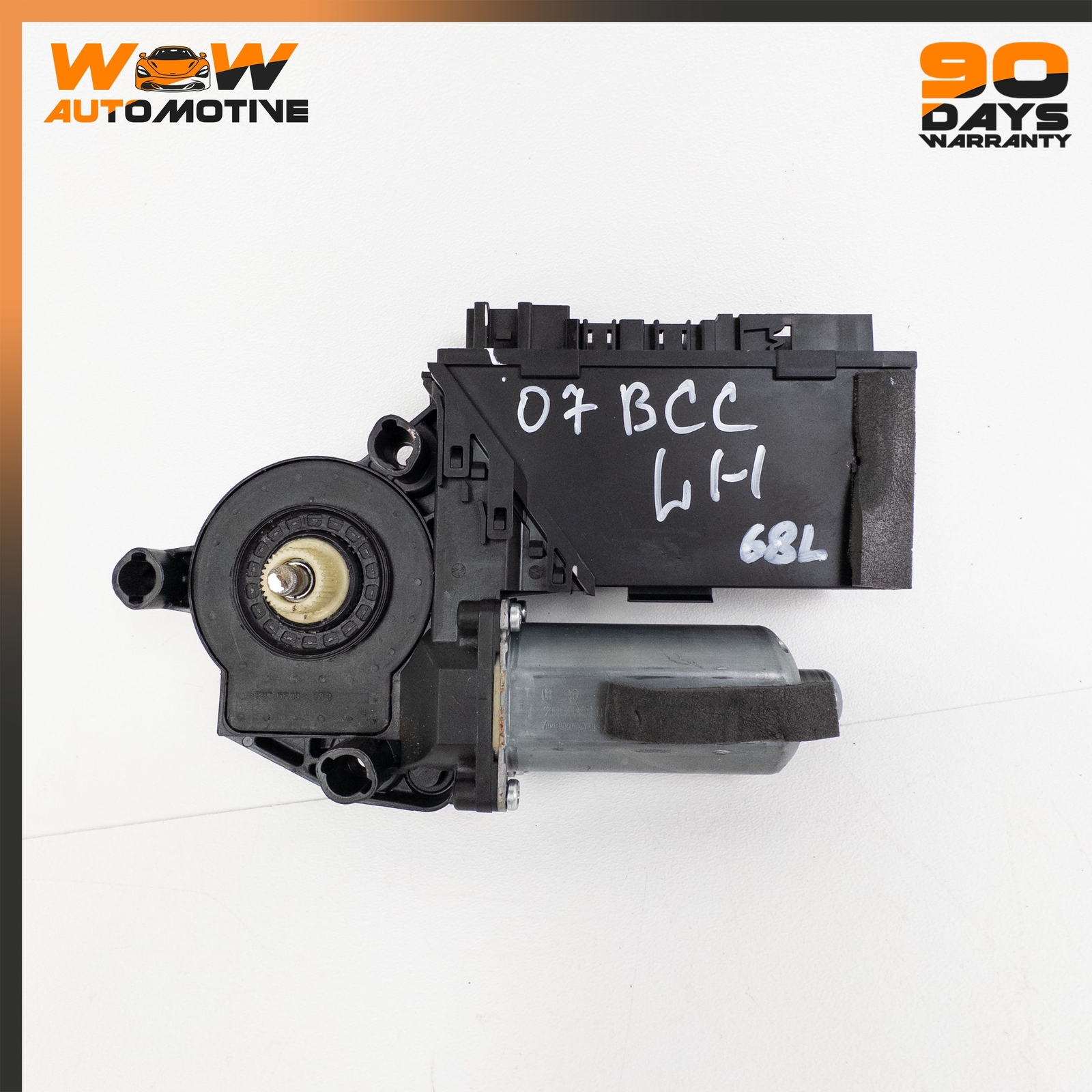 07-13 BENTLEY CONTINENTAL GTC FRONT LEFT DOOR WINDOW REGULATOR MOTOR CONTROL OEM