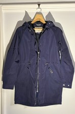 Henri Lloyd, Ladies Coat, Hood, Size Xs (generous) Navy