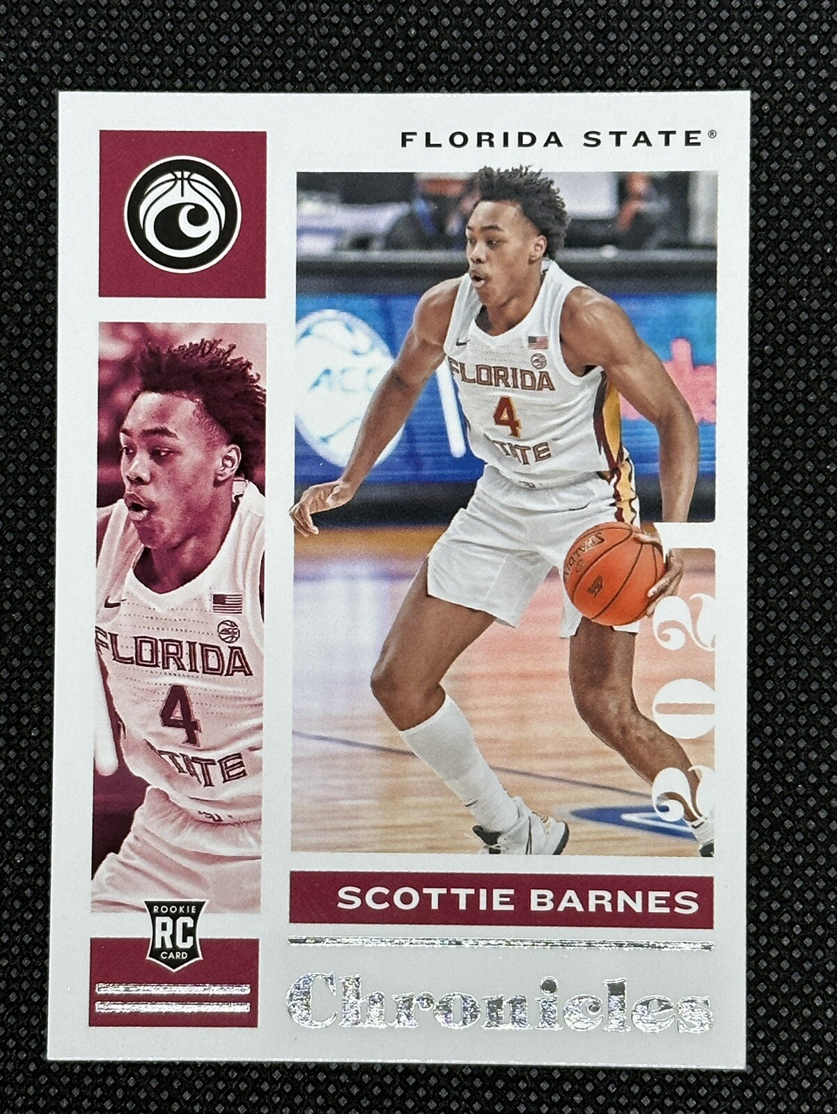2021 Panini Chronicles Draft Picks #7 SCOTTIE BARNES Rookie Card RC Raptors !!!