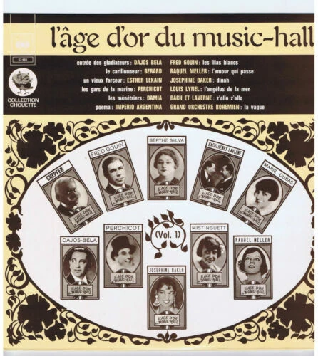 Vinyles chanson française rétro