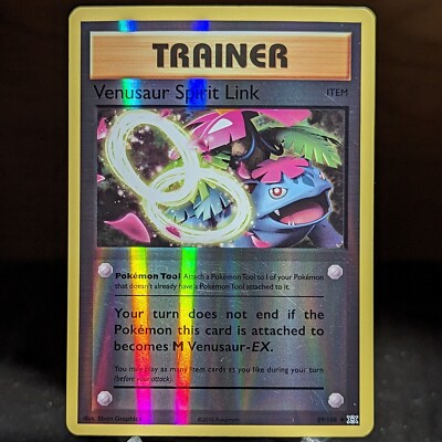 Venusaur Spirit Link 89/108 LP/NM Reverse Holo XY Evolutions Foil Pokemon  Card | eBay