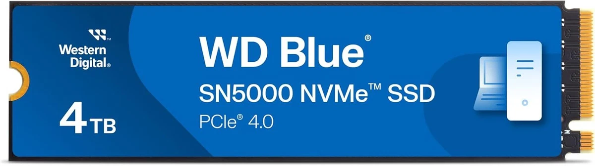 Western Digital Solid State Drives 4 TB Storage Capacity for sale